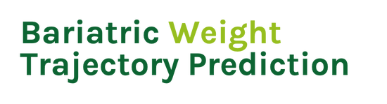Bariatric Weight Trajectory Prediction